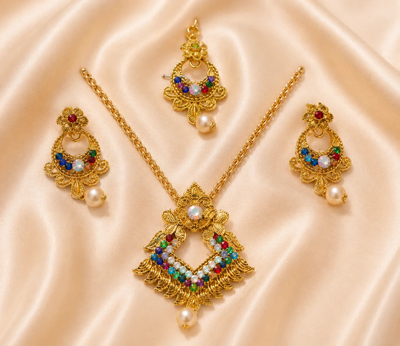 Roshanara Crystal Set