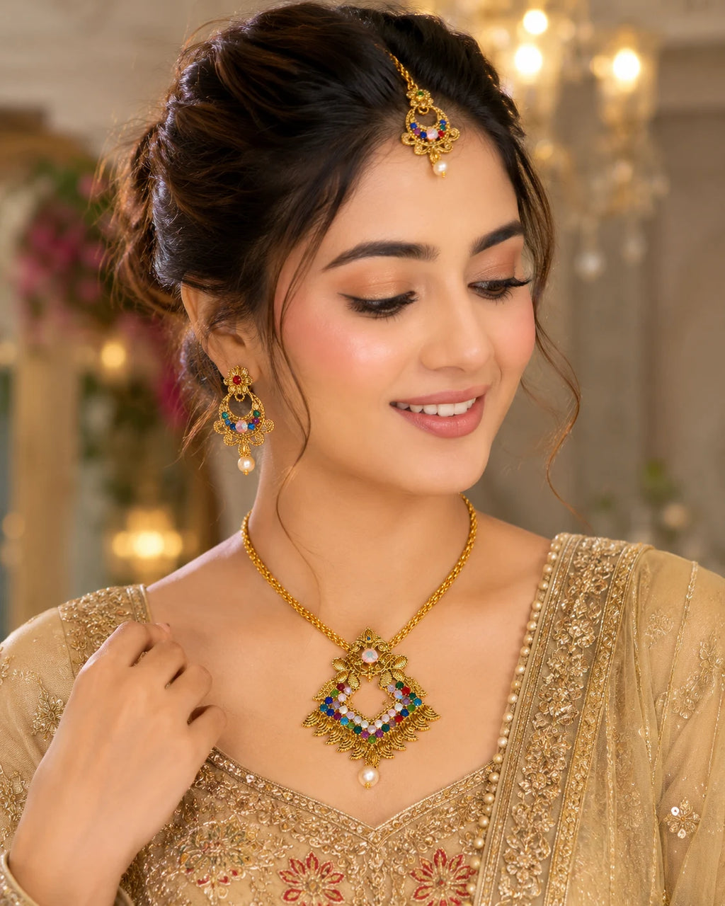Roshanara Crystal Set